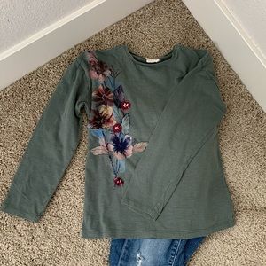 Zara Girls long sleeve T-shirt